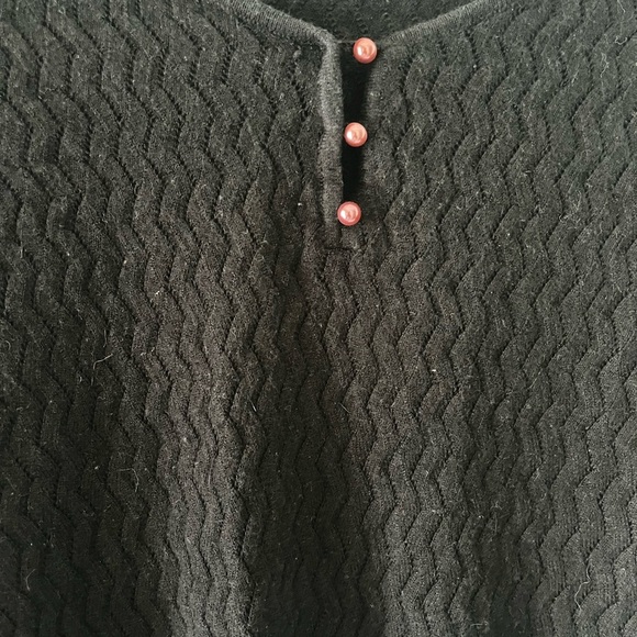 Liz Claiborne Black Women's XL Silk Blend Pullover Vintage Sweater - Picture 11 of 13